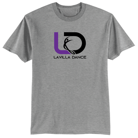 LaVilla Dance Short Sleeve T-Shirt - Grey