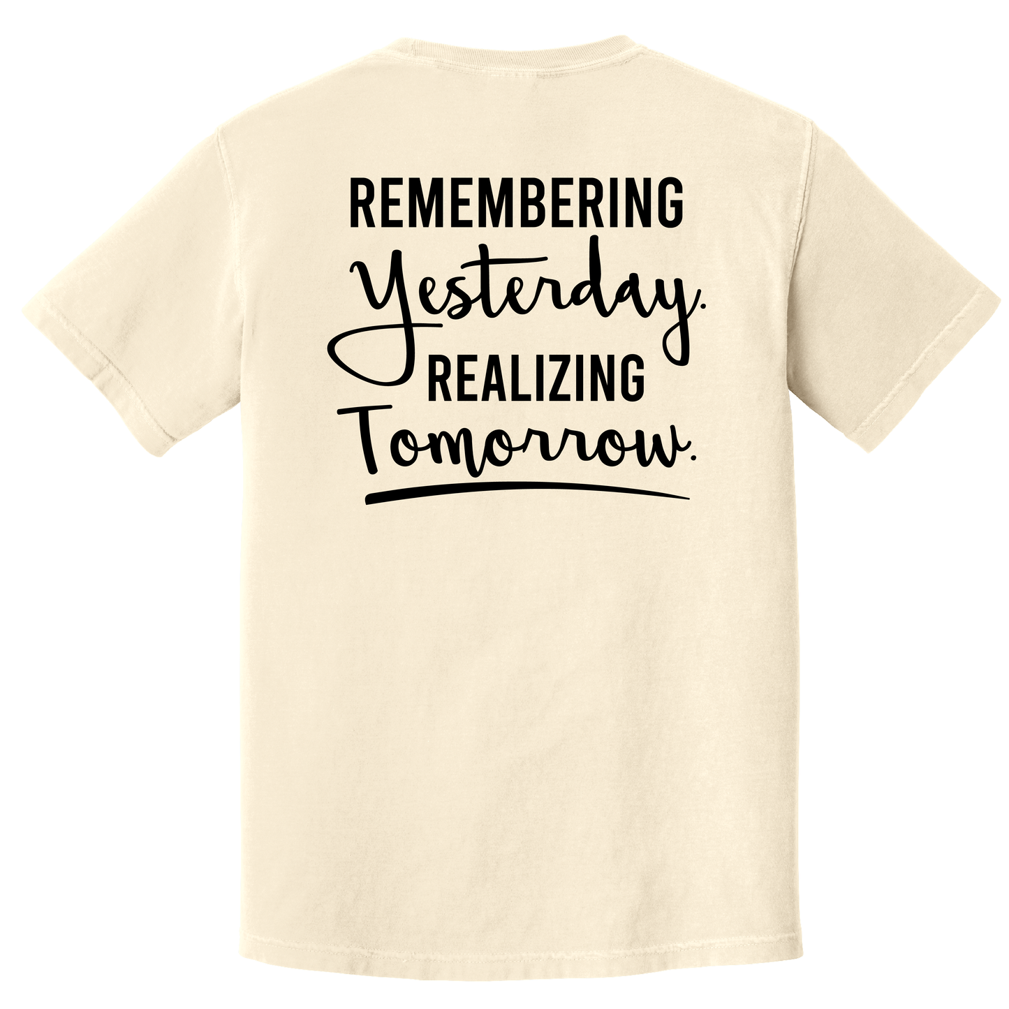 REMEMBERING YESTERDAY TEE (Natural)