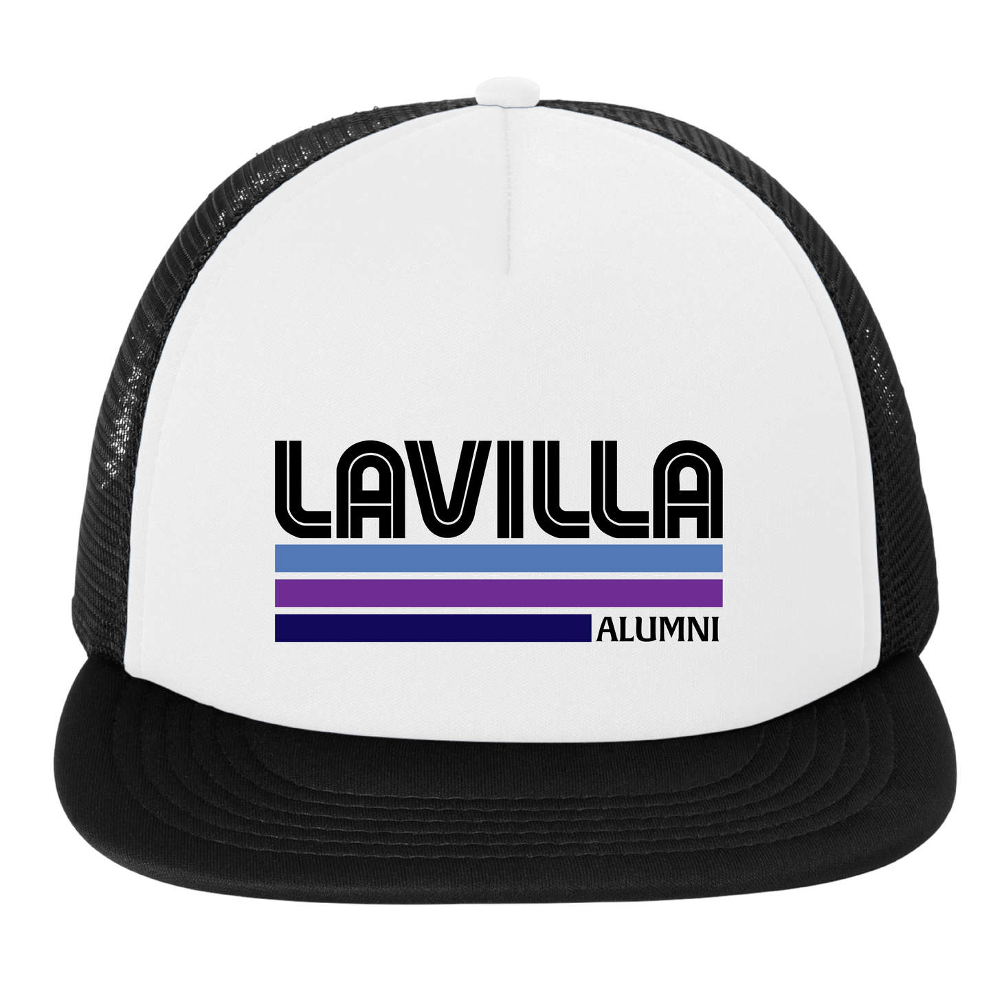 Alumni Hat (Black/White)